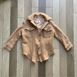 Wilfred Camel Wool-Blend Coat